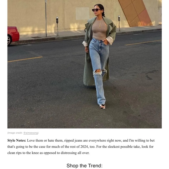 MOTHER DENIM “ THE TRASHER IN STRIPED CONFESSION “ - Picture 2 of 12